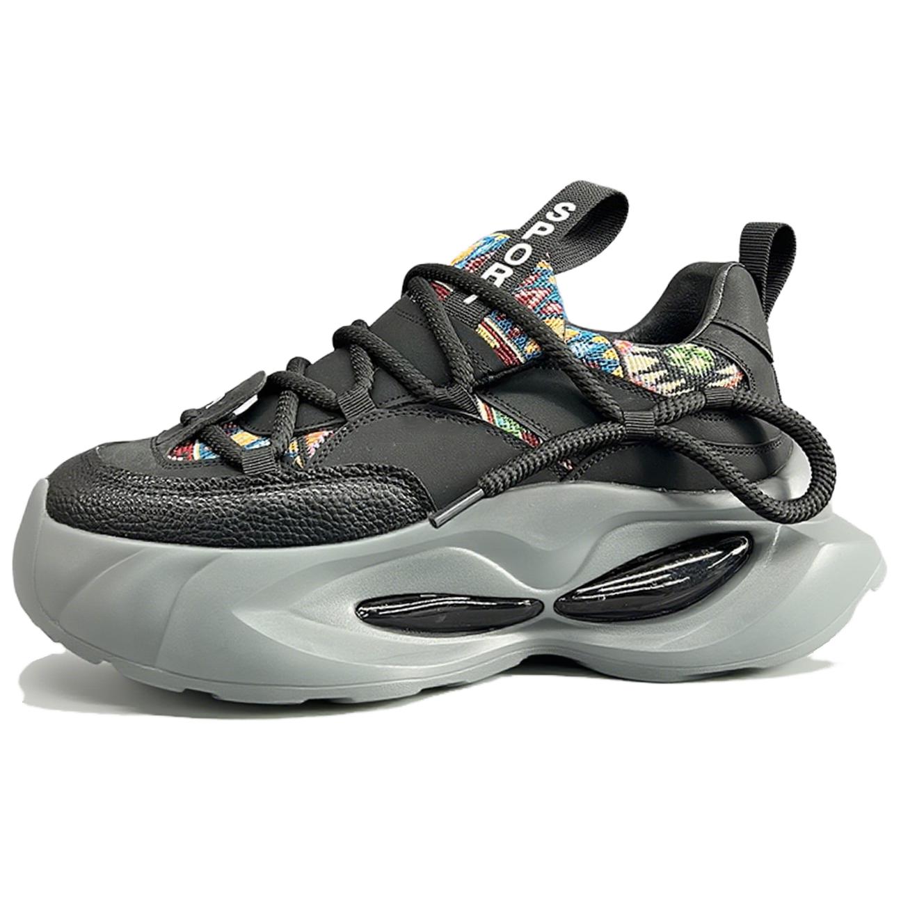 ZUOSAISI Мужские черные массивные кроссовки лоу-топ, цвет Black
ZUOSAISI Мужские черные массивные кроссовки лоу-топ, цвет Black