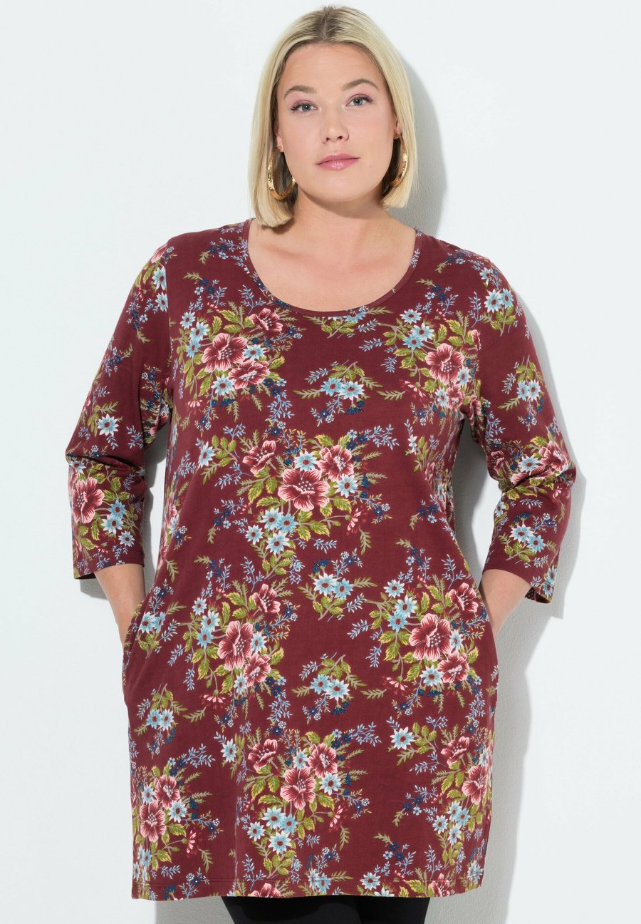 Топ Ulla Popken Long sleeved top, Burgundy/Bordeaux
Топ Ulla Popken Long sleeved top, Burgundy/Bordeaux