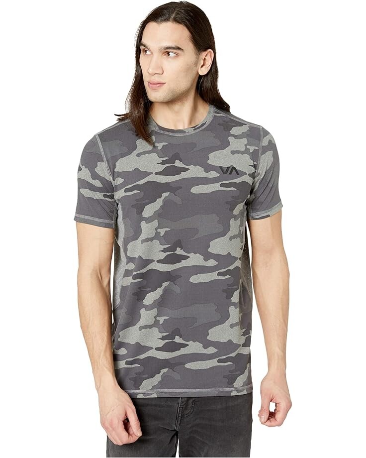 Топ RVCA VA Sport Vent Short Sleeve, цвет Camo
Топ RVCA VA Sport Vent Short Sleeve, цвет Camo