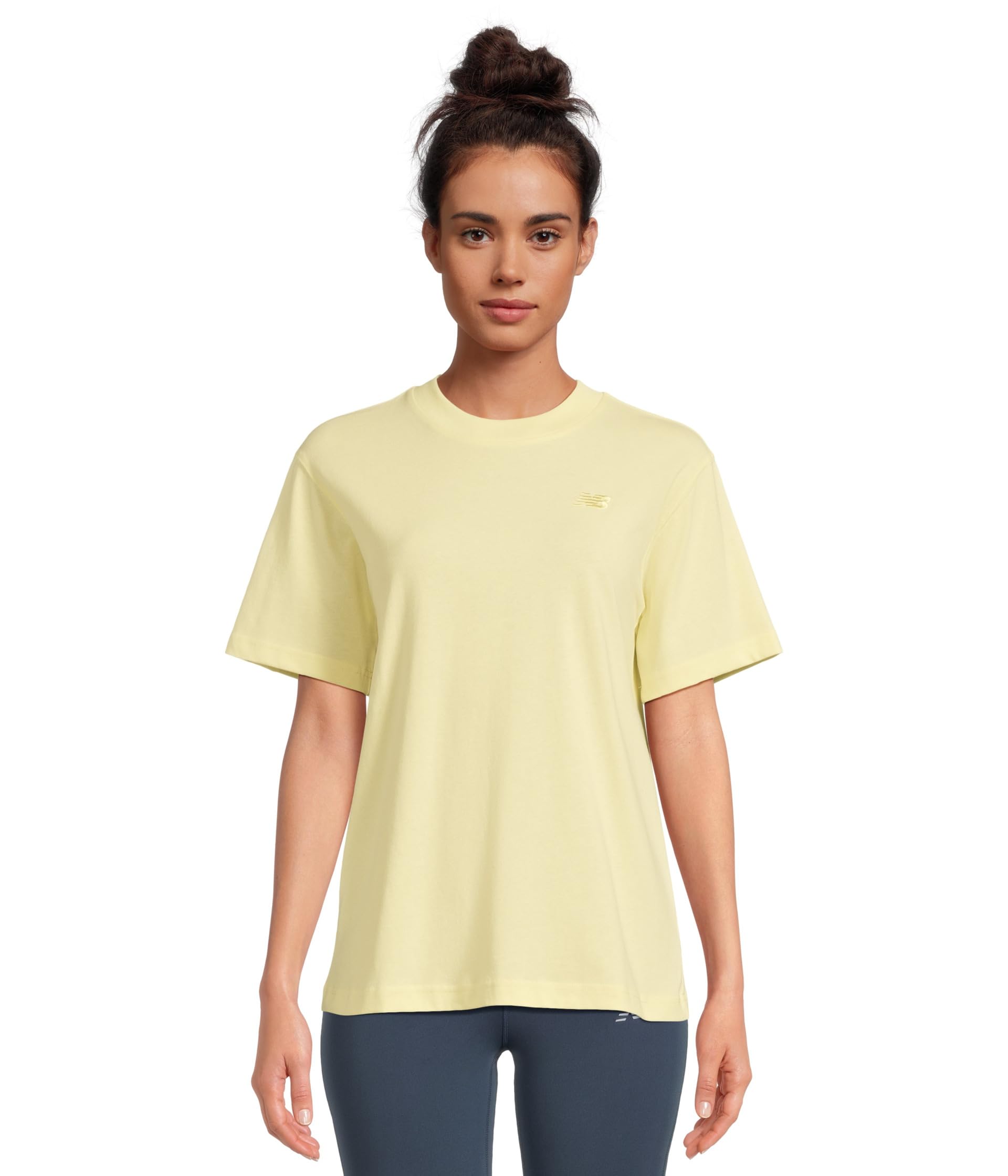 Футболка New Balance Athletics Jersey T-Shirt, цвет Parchment
Футболка New Balance Athletics Jersey T-Shirt, цвет Parchment