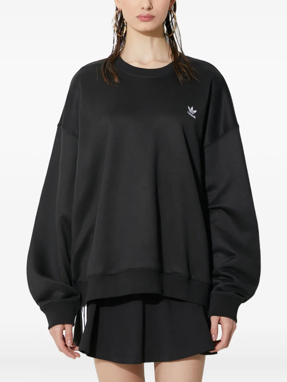 Толстовка с вышитым логотипом adidas, черный
Толстовка с вышитым логотипом adidas, черный