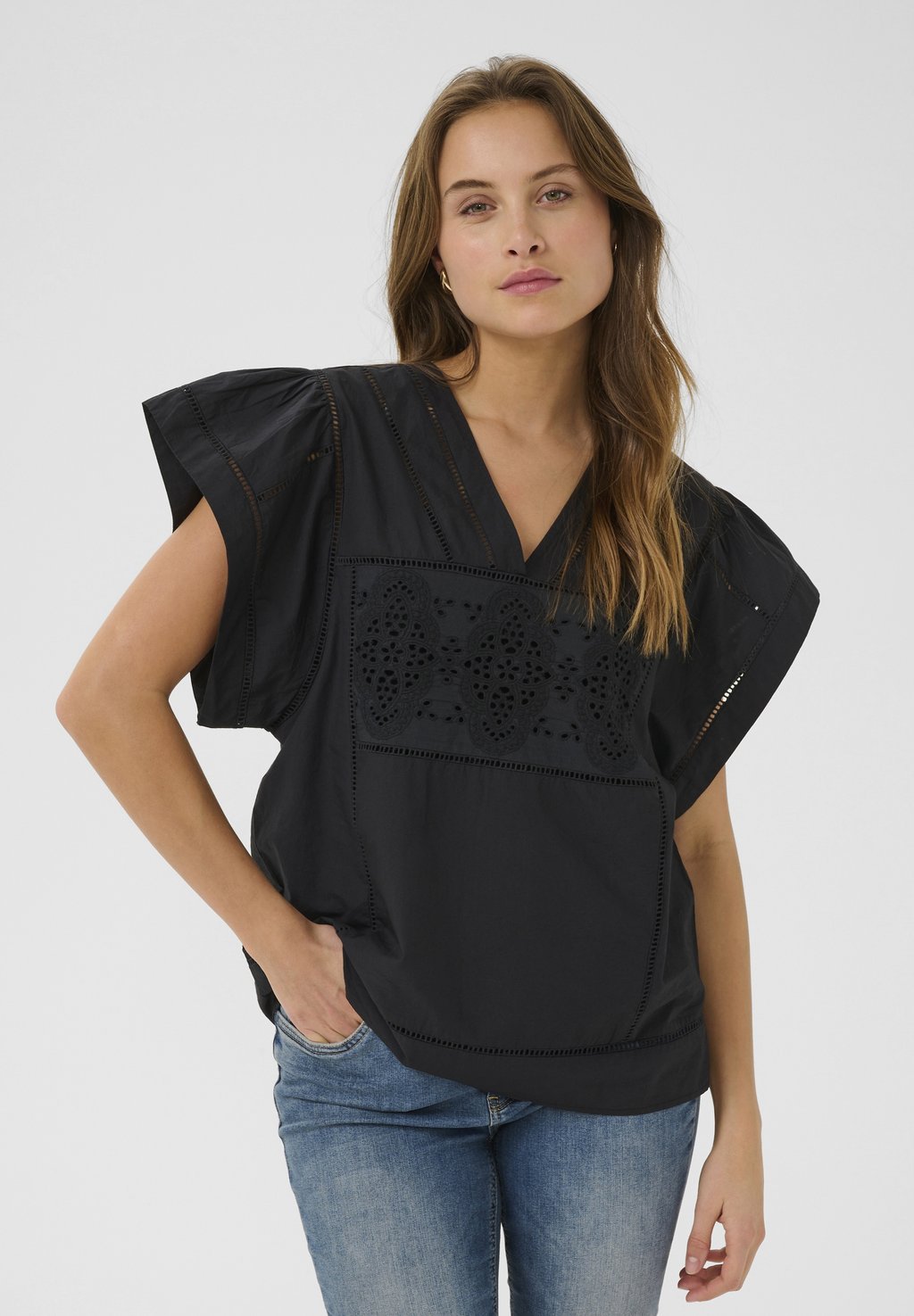 Блуза BRODERI ANGLAIS Culture, черный
Блуза BRODERI ANGLAIS Culture, черный