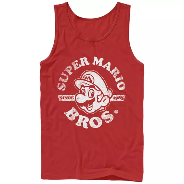 Мужская майка Nintendo Super Mario Bros с 1985 года Licensed Character, красный
Мужская майка Nintendo Super Mario Bros с 1985 года Licensed Character, красный