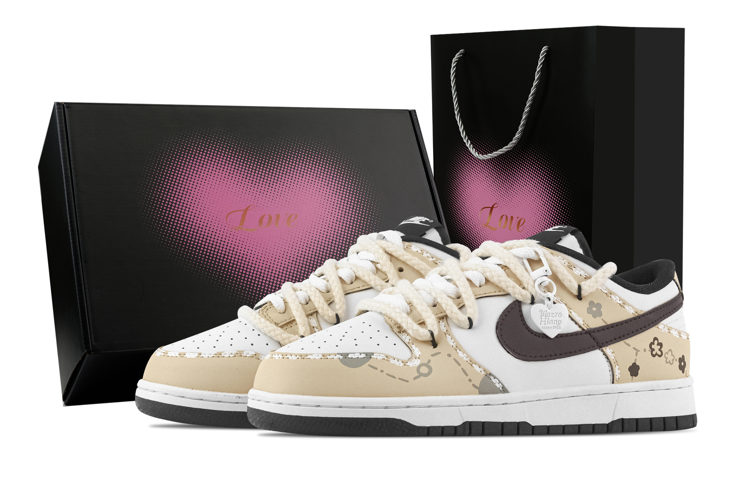 Nike Данк Латте Тайм, Харт Бокс устойчивые к истиранию противоскользящие лоу-топ скейтборд кроссовки унисекс бежевые, цвет Beige
Nike Данк Латте Тайм, Харт Бокс устойчивые к истиранию противоскользящие лоу-топ скейтборд кроссовки унисекс бежевые, цвет Beige