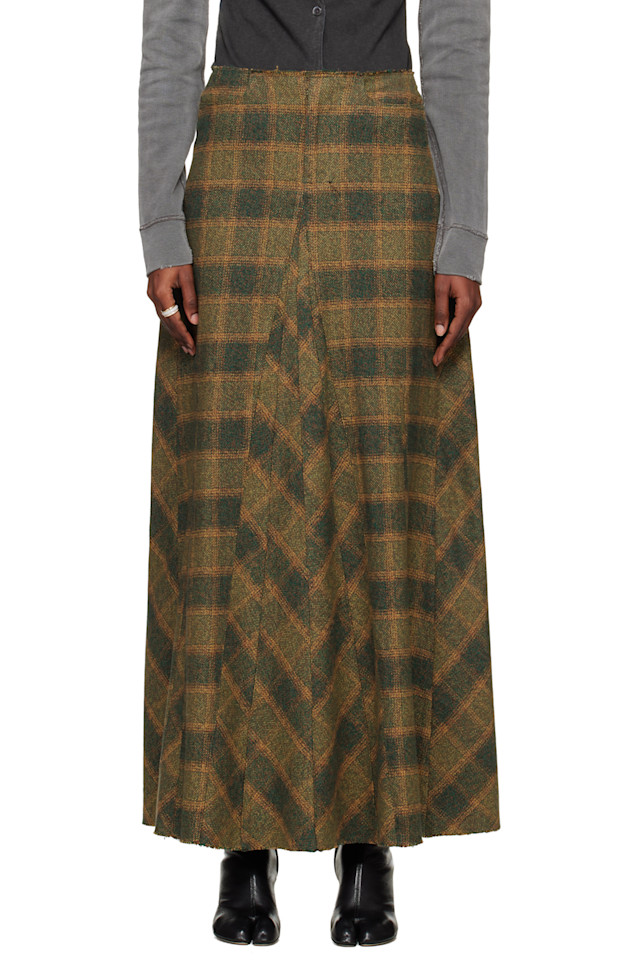 Our Legacy Зеленая мятежная макси-юбка
Our Legacy Зеленая мятежная макси-юбка