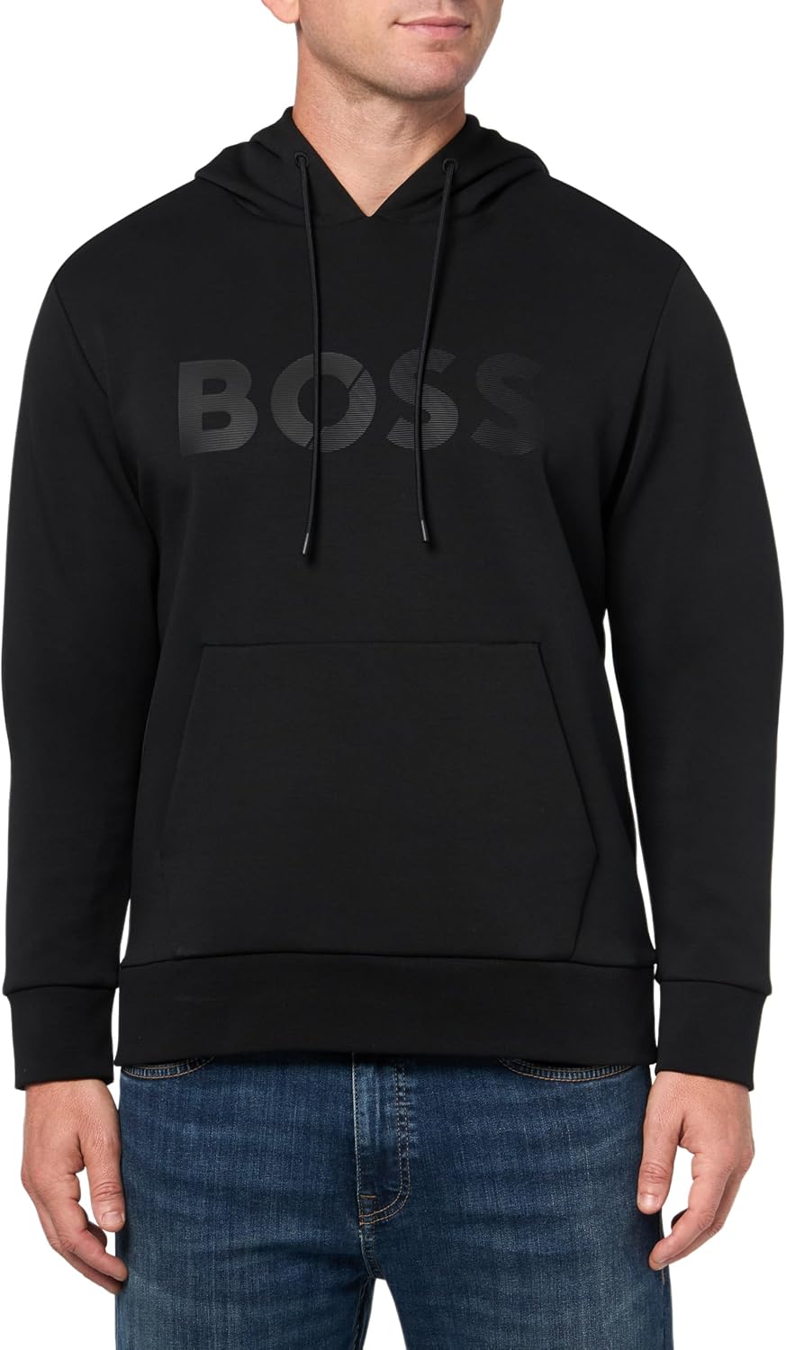 Толстовка с капюшоном и тисненым логотипом BOSS, Black Sky
Толстовка с капюшоном и тисненым логотипом BOSS, Black Sky