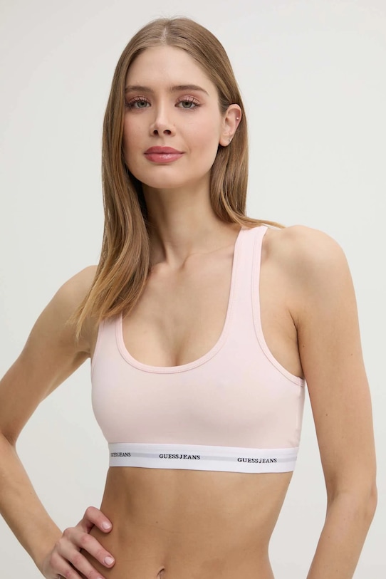Бюстгальтер Guess Jeans, розовый
Бюстгальтер Guess Jeans, розовый