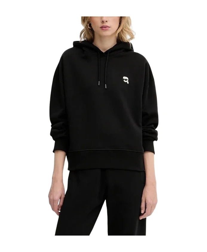 Худи с логотипом Karl Lagerfeld, черный
Худи с логотипом Karl Lagerfeld, черный