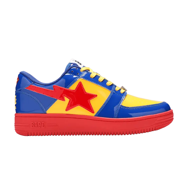 Кроссовки BAPE DC Comics x Bapesta Low M1 'Superman', синий
Кроссовки BAPE DC Comics x Bapesta Low M1 'Superman', синий