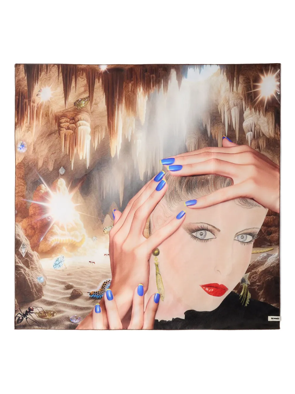 Шарф Pascal с принтом Sunnei, нейтральный
Шарф Pascal с принтом Sunnei, нейтральный