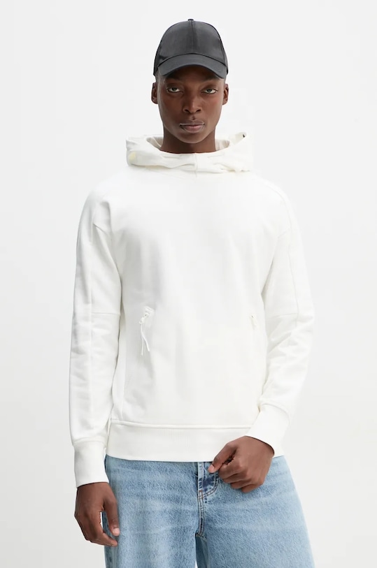 Хлопковая толстовка C.P. Company, белый
Хлопковая толстовка C.P. Company, белый