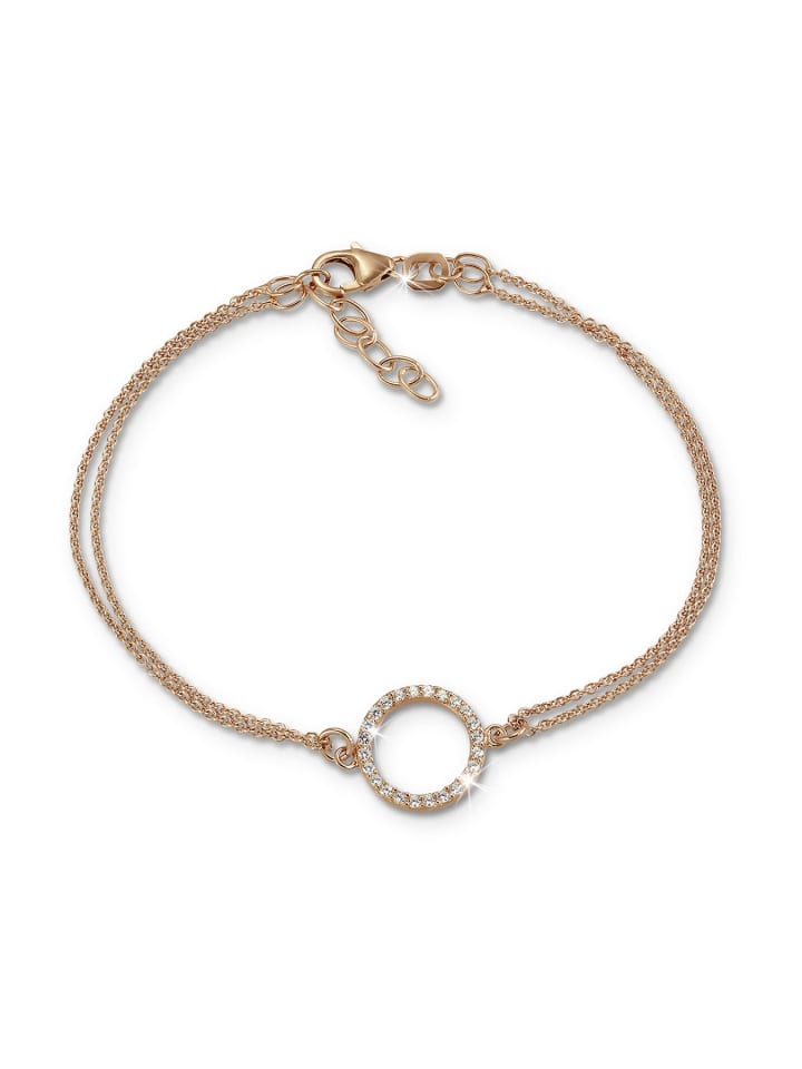 SilberDream Женские браслеты SilverDream из серебра 925 пробы с золотым покрытием (333 проба розового золота), длина около 19 см
SilberDream Женские браслеты SilverDream из серебра 925 пробы с золотым покрытием (333 проба розового золота), длина около 19 см