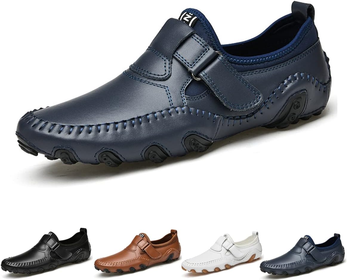 Мужские повседневные низкие туфли Hopomart Italian Lefu, мягкие кожаные чукка-бутсы, дышащие нескользящие ходовые и водительские туфли, синий
Мужские повседневные низкие туфли Hopomart Italian Lefu, мягкие кожаные чукка-бутсы, дышащие нескользящие ходовые и водительские туфли, синий