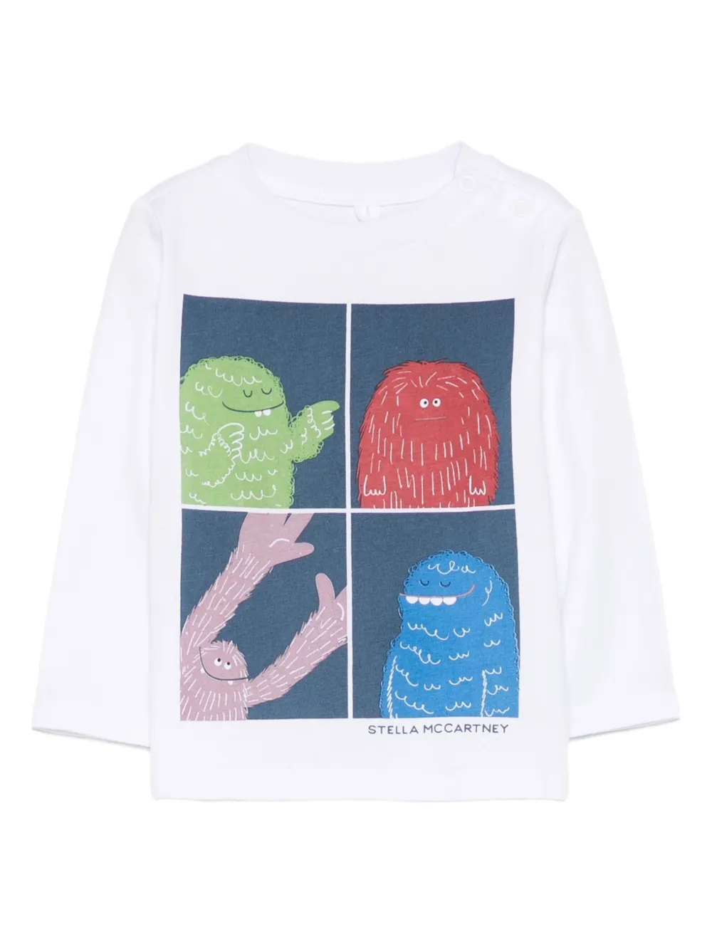Футболка с принтом монстра Stella McCartney Kids, белый
Футболка с принтом монстра Stella McCartney Kids, белый