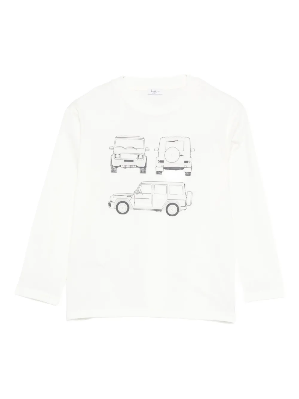 Футболка с графическим принтом Il Gufo, белый
Футболка с графическим принтом Il Gufo, белый