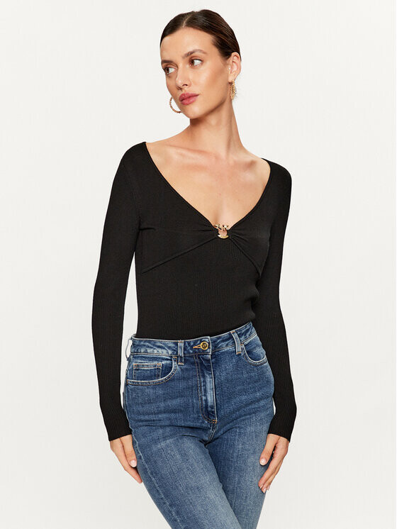 Облегающий свитер Pinko, черный
Облегающий свитер Pinko, черный