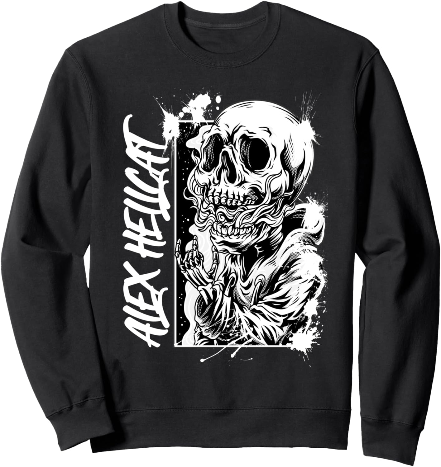 Alex Hellcat - Skelly One - Панк-толстовка, черная Alex Hellcat Merch, Черный, Alex Hellcat - Skelly One - Панк-толстовка, черная Alex Hellcat Merch
Alex Hellcat - Skelly One - Панк-толстовка, черная Alex Hellcat Merch, Черный, Alex Hellcat - Skelly One - Панк-толстовка, черная Alex Hellcat Merch