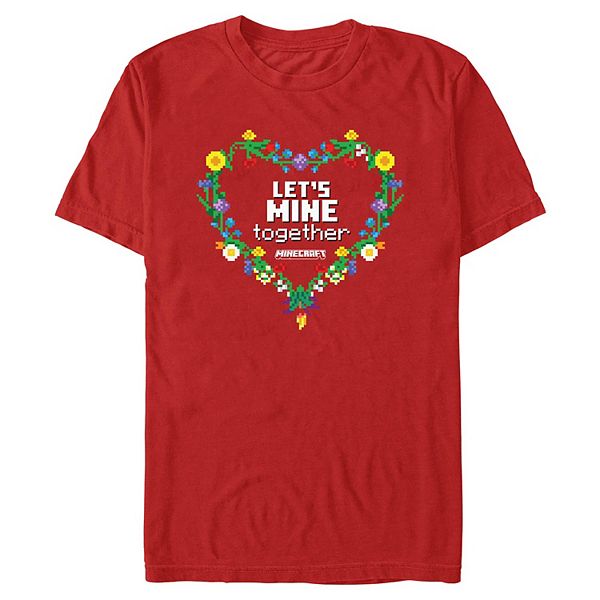 Футболка с принтом "Let's mine together" Minecraft
Футболка с принтом "Let's mine together" Minecraft