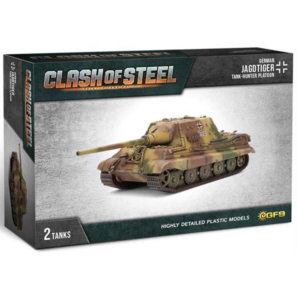 Миниатюра Gale Force 9 Clash of Steel: German - Jagdtiger Tank-Hunter Platoon
Миниатюра Gale Force 9 Clash of Steel: German - Jagdtiger Tank-Hunter Platoon