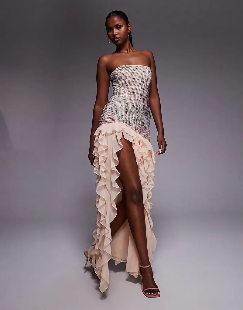 Платье макси с коротким подолом Oh Polly в розовом цвете
Платье макси с коротким подолом Oh Polly в розовом цвете