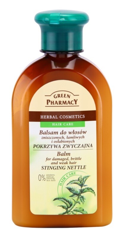 Бальзам для поврежденных, ломких и ослабленных волос Green Pharmacy Hair Care Stinging Nettle
Бальзам для поврежденных, ломких и ослабленных волос Green Pharmacy Hair Care Stinging Nettle