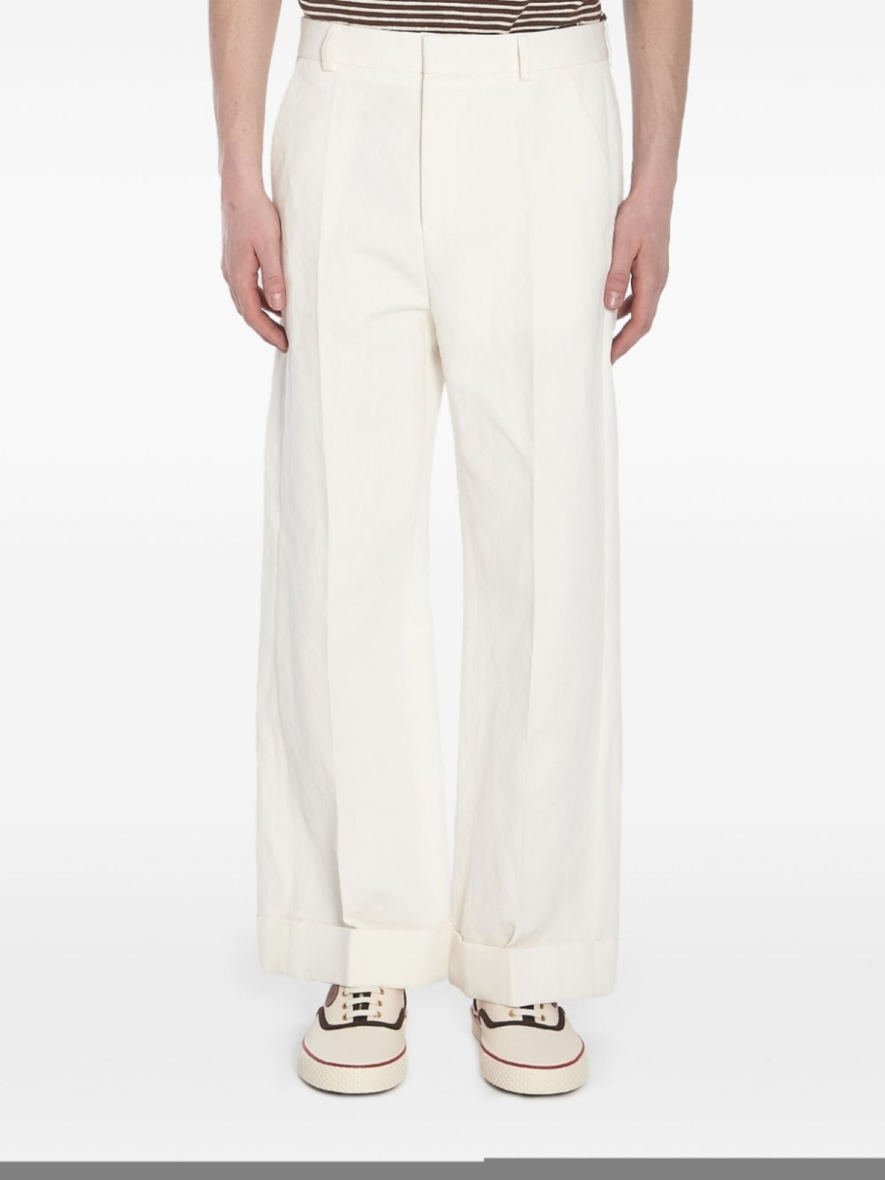 Valentino Garavani прямые брюки, белый
Valentino Garavani прямые брюки, белый