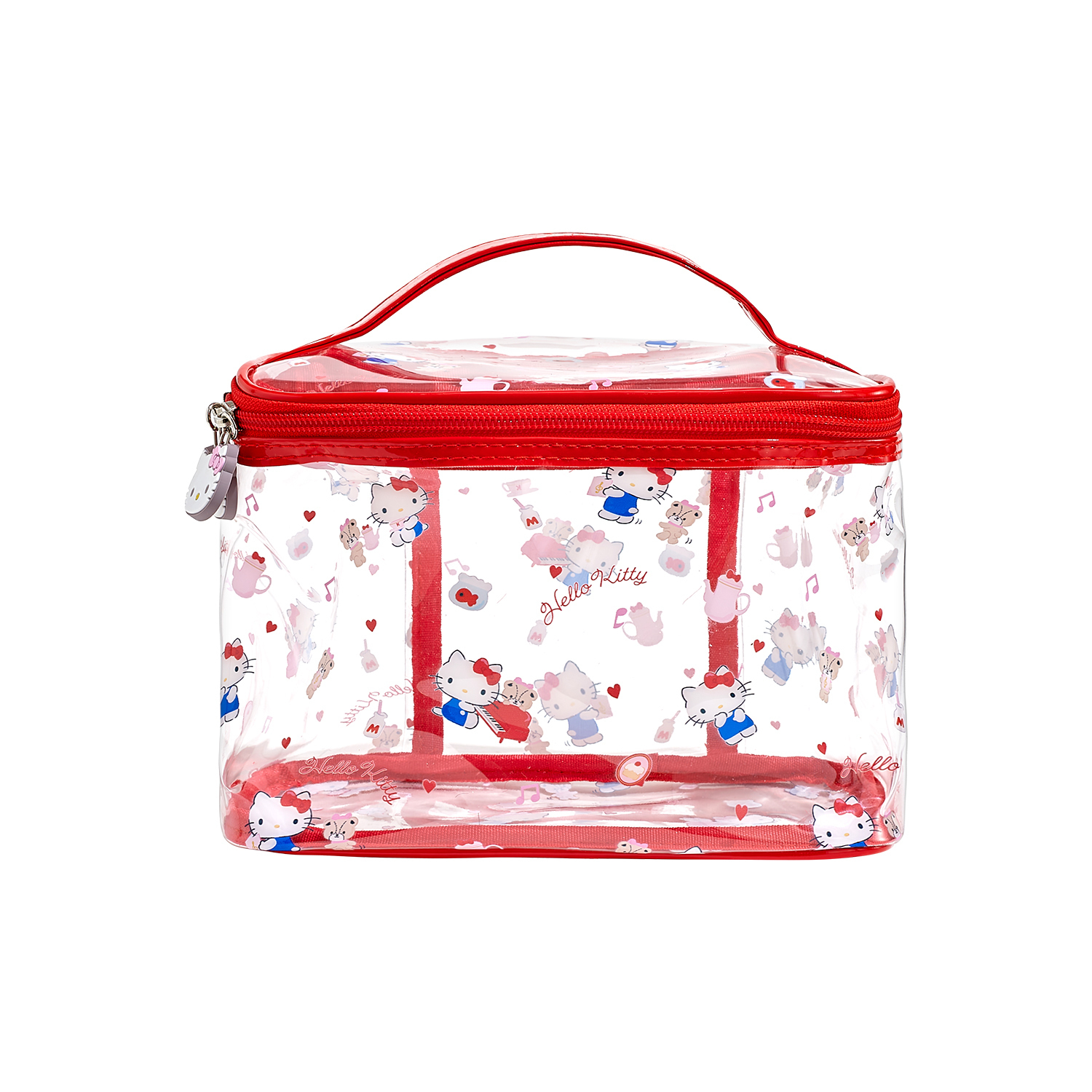 Sanrio Дорожная сумка из ПВХ для женщин красная, Red
Sanrio Дорожная сумка из ПВХ для женщин красная, Red