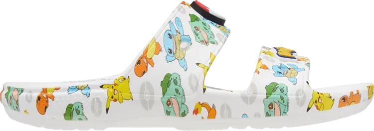 Сандалии Pokémon x Classic Sandal Starters, белый
Сандалии Pokémon x Classic Sandal Starters, белый