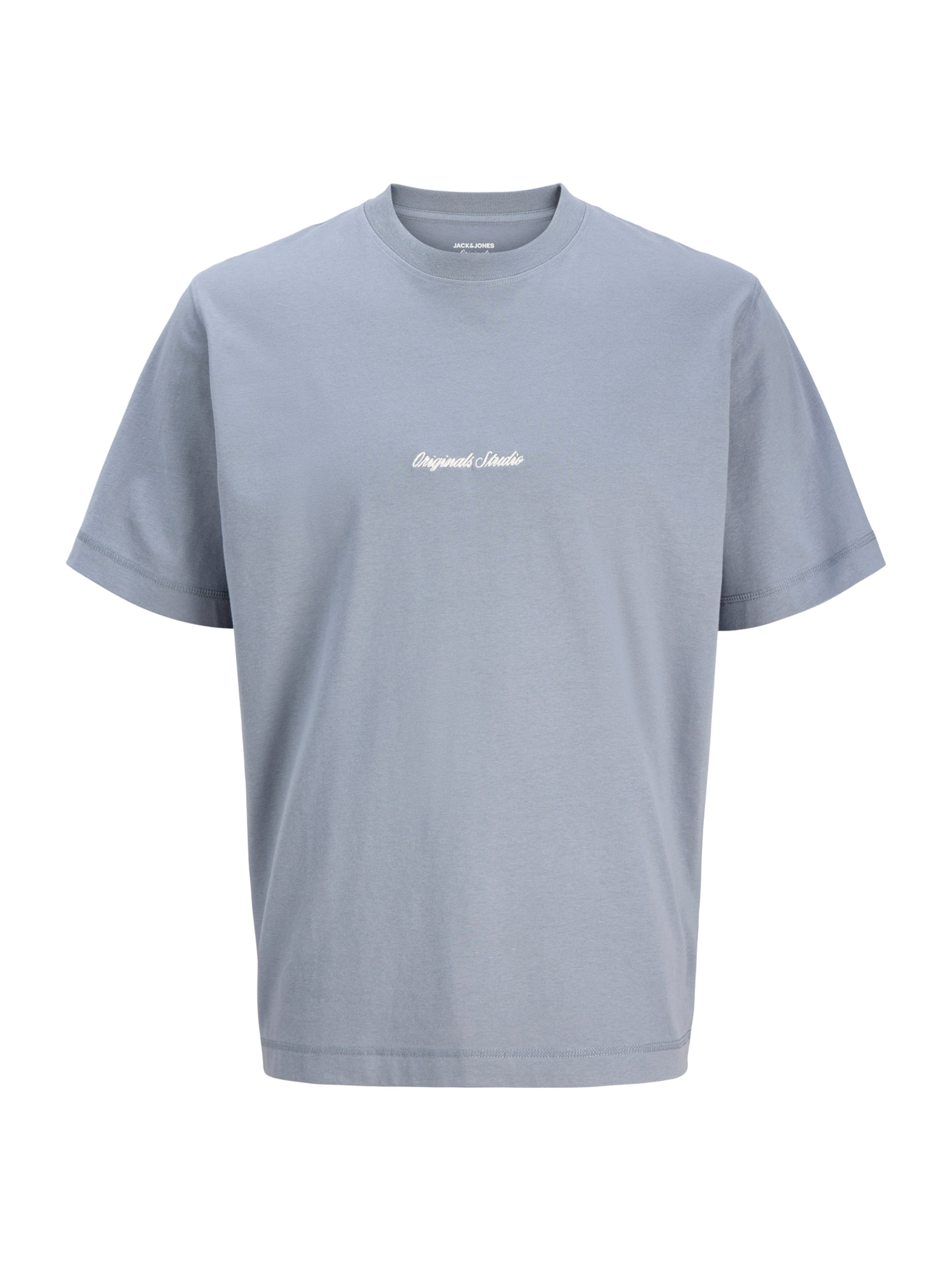 Jack & Jones Plus Футболка 'JORNorrebro' в дымчато-голубом цвете
Jack & Jones Plus Футболка 'JORNorrebro' в дымчато-голубом цвете