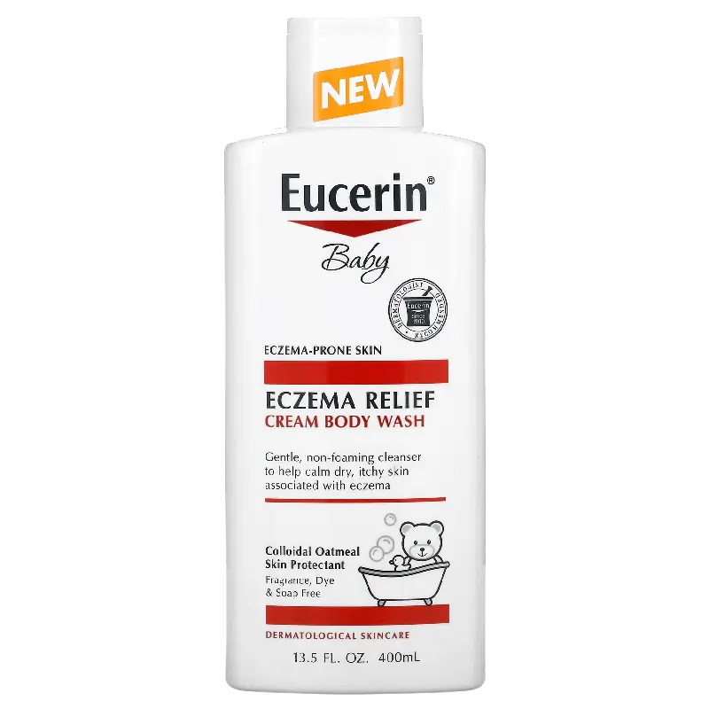 Крем-гель для душа Eucerin Eczema Relief Baby, 400 мл
Крем-гель для душа Eucerin Eczema Relief Baby, 400 мл