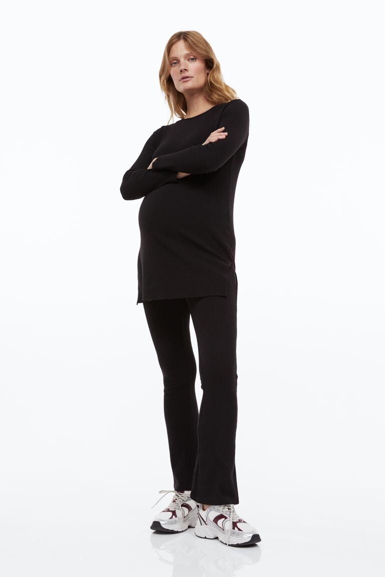 Полосатые брюки MAMA Before & After H&M, черный
Полосатые брюки MAMA Before & After H&M, черный