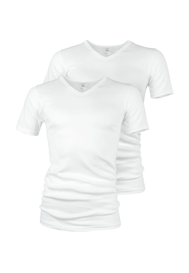 Футболка с V-образным вырезом 2 пары классика Black Snake, белый
Футболка с V-образным вырезом 2 пары классика Black Snake, белый