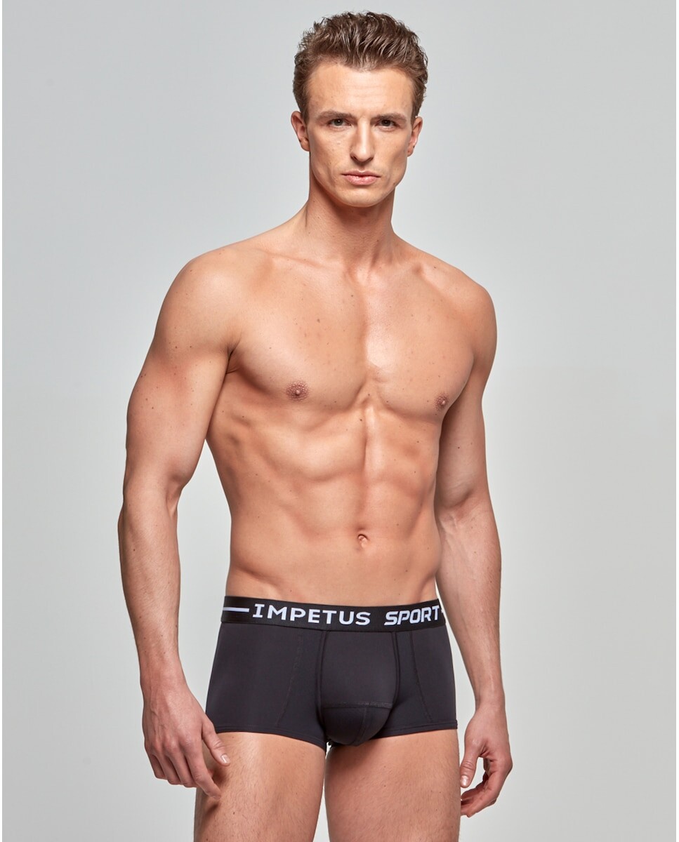Мужские трикотажные боксеры черного цвета Impetus, черный
Мужские трикотажные боксеры черного цвета Impetus, черный