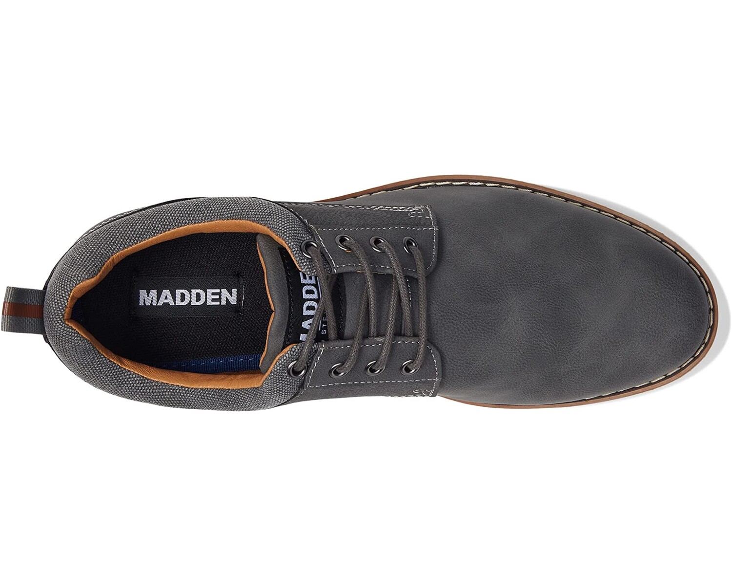 Оксфорды Landen Steve Madden, серый 
Оксфорды Landen Steve Madden, серый