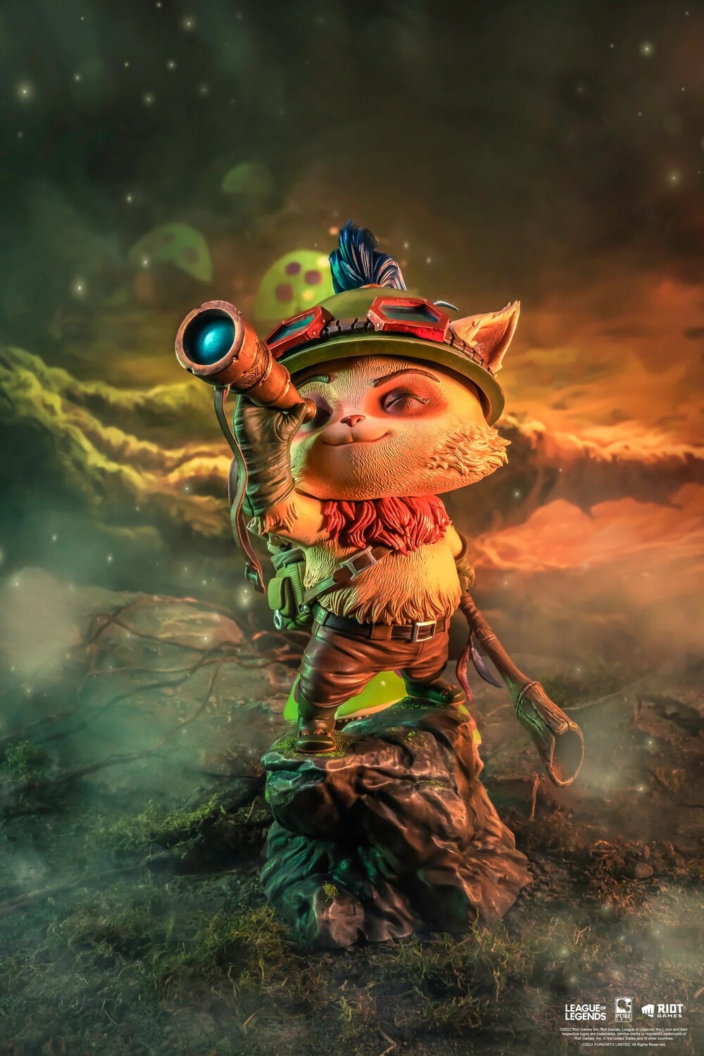Статуэтка PureArts League of Legends, Teemo 1/4 Scale, 36 см
Статуэтка PureArts League of Legends, Teemo 1/4 Scale, 36 см