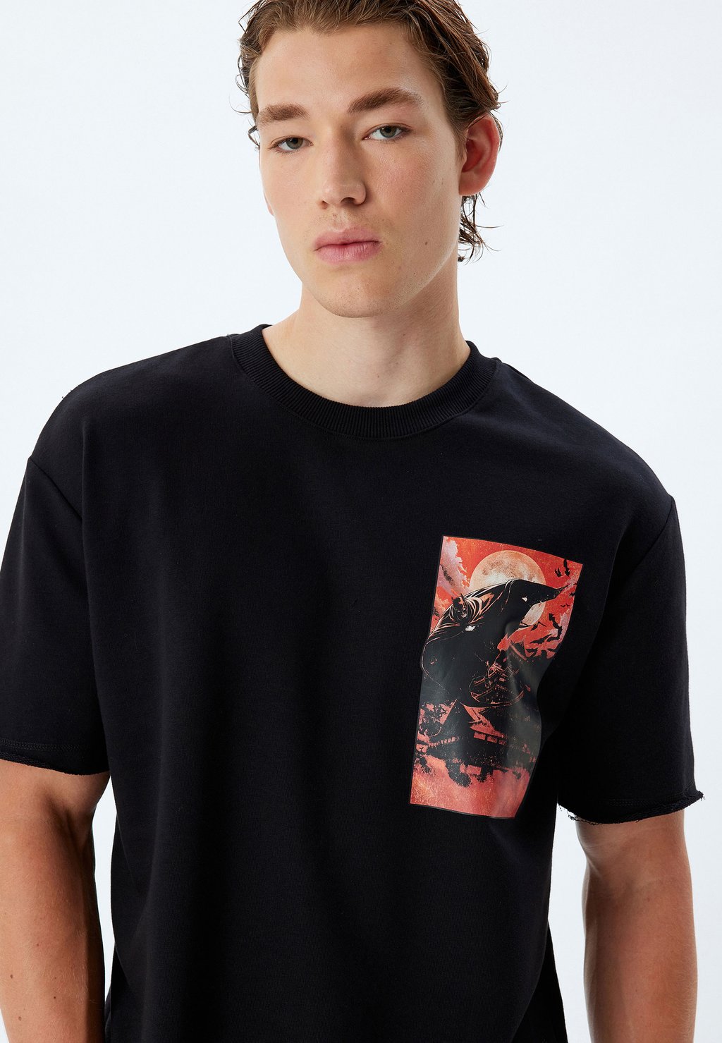 Футболка с принтом BATMAN LICENSED Koton, черный
Футболка с принтом BATMAN LICENSED Koton, черный