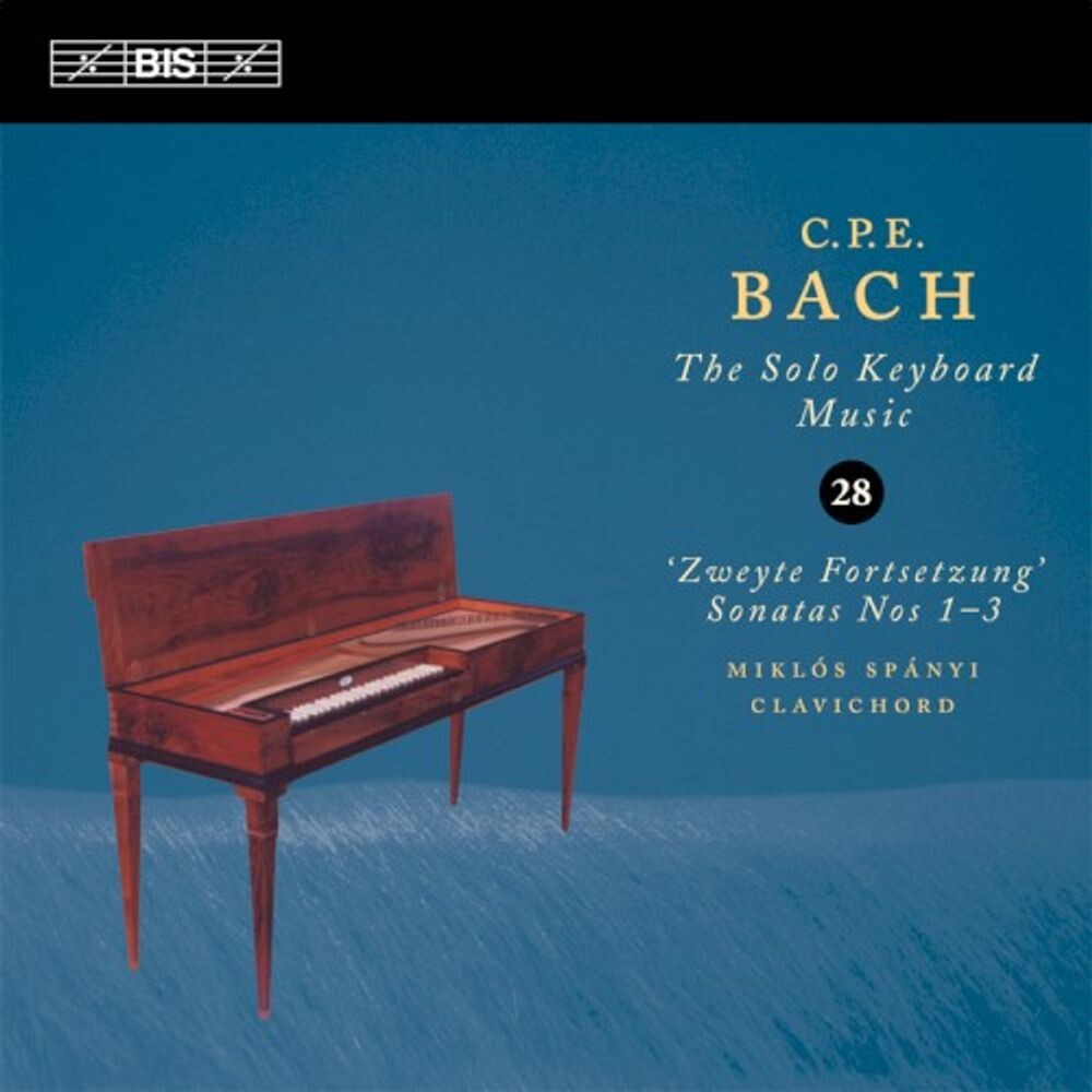 Диск CD Bach C.P.E.: Solo Keyboard Music, Vol. 28 - 'Zweyte Forsetzung' Sonatas Nos. 1-3 - Carl Philipp Emanuel Bach, Miklós Spányi
Диск CD Bach C.P.E.: Solo Keyboard Music, Vol. 28 - 'Zweyte Forsetzung' Sonatas Nos. 1-3 - Carl Philipp Emanuel Bach, Miklós Spányi