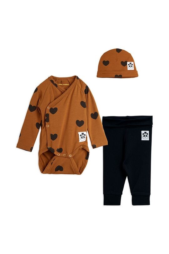 Наряд для новорожденного Mini Rodini, коричневый
Наряд для новорожденного Mini Rodini, коричневый