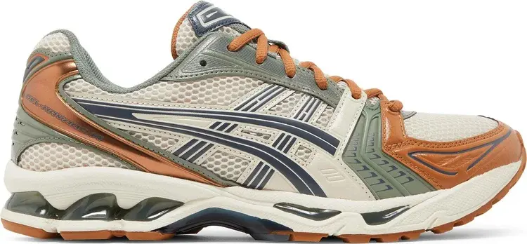 Кроссовки gel kayano 14 'vanilla tarmac' Asics, пломбир
Кроссовки gel kayano 14 'vanilla tarmac' Asics, пломбир