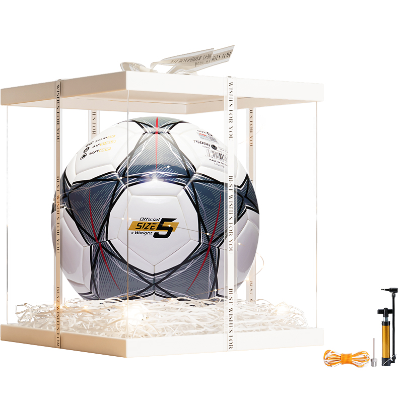 LINING Футбольный мяч размер 5 TPU ручная строчка унисекс белый серый
LINING Футбольный мяч размер 5 TPU ручная строчка унисекс белый серый