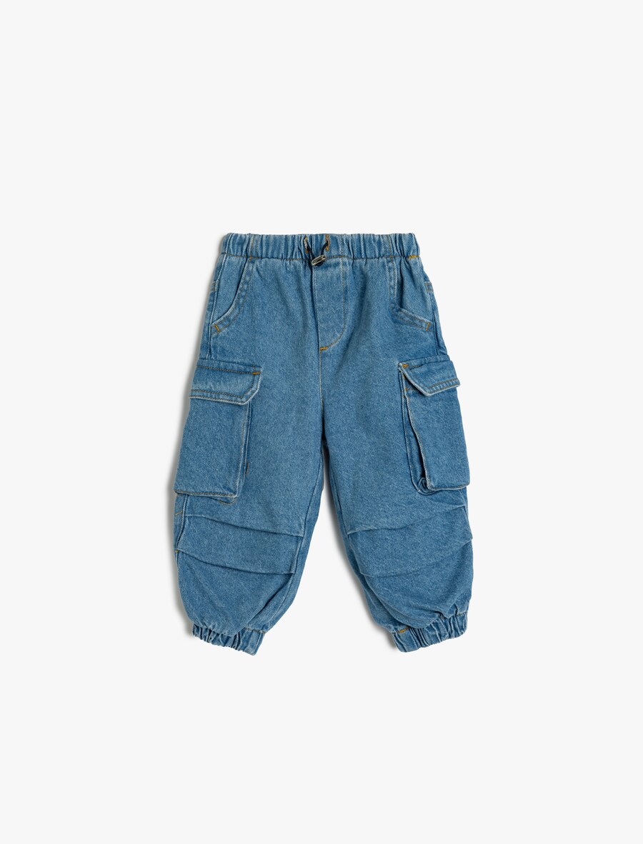 Джинсы свободного кроя Koton, синий деним
Джинсы свободного кроя Koton, синий деним