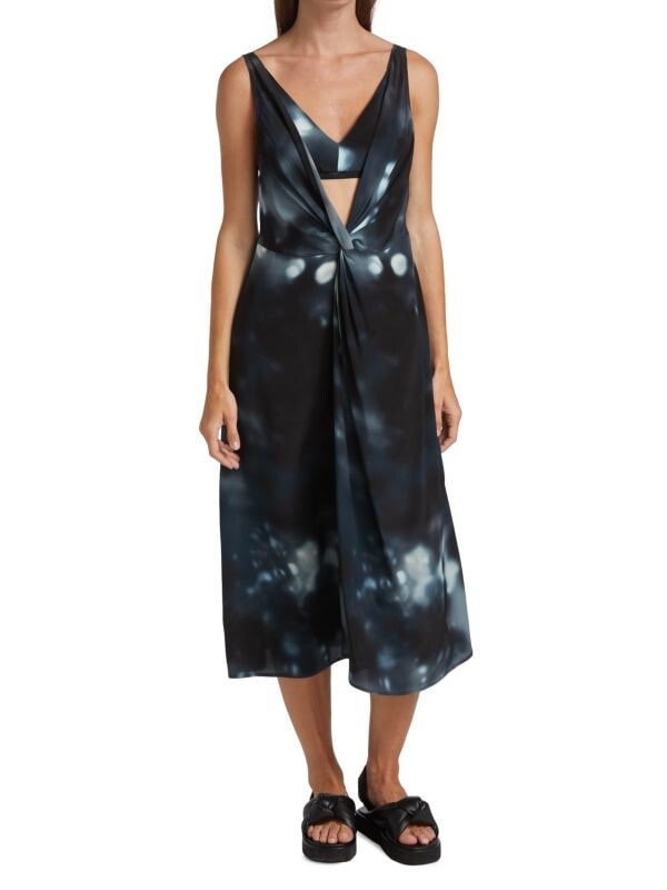 Платье миди renada с перекручиванием спереди Deveaux New York Steel blue
Платье миди renada с перекручиванием спереди Deveaux New York Steel blue