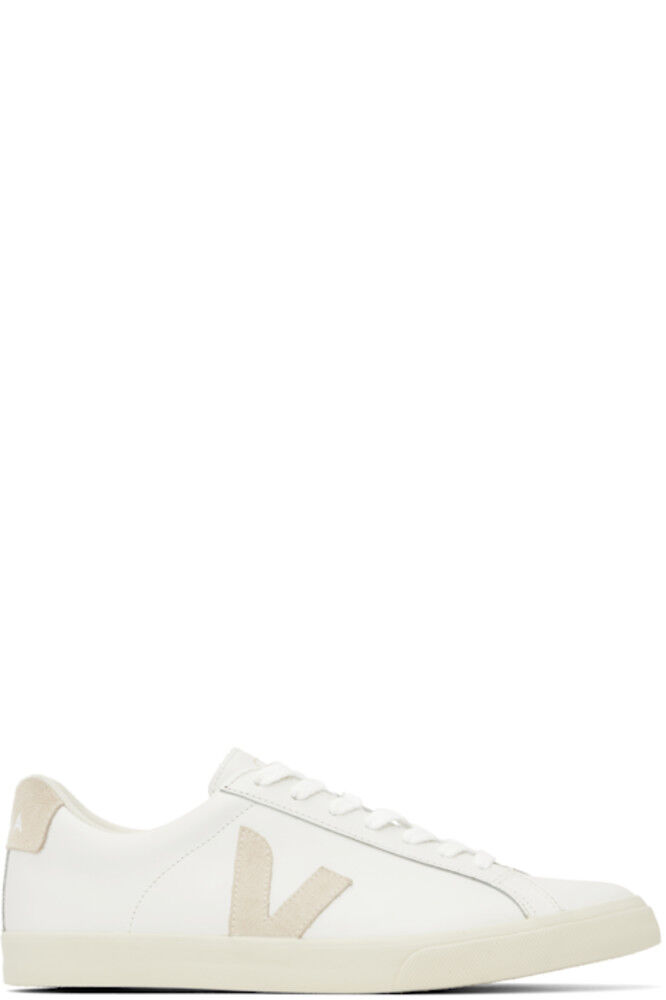 Белые и бежевые кожаные кроссовки Esplar VEJA
Белые и бежевые кожаные кроссовки Esplar VEJA