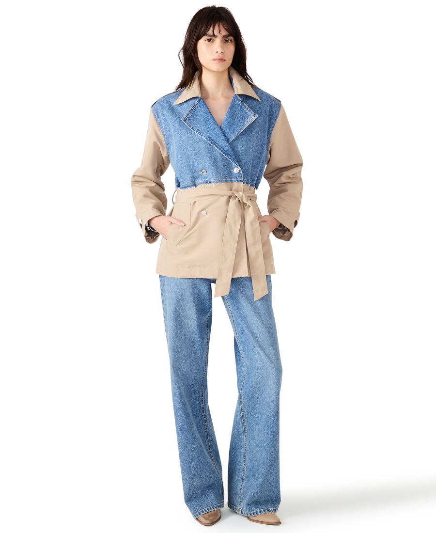 Женский укороченный тренч Steve Madden, Savannah Tan
Женский укороченный тренч Steve Madden, Savannah Tan