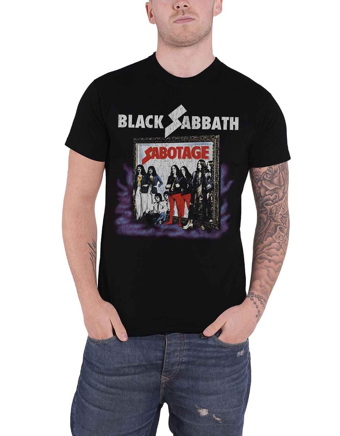 Футболка Sabotage Vintage с потертостями Black Sabbath, черный
Футболка Sabotage Vintage с потертостями Black Sabbath, черный