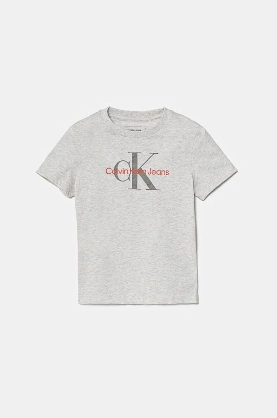 Детская хлопковая футболка Calvin Klein Jeans, серый
Детская хлопковая футболка Calvin Klein Jeans, серый