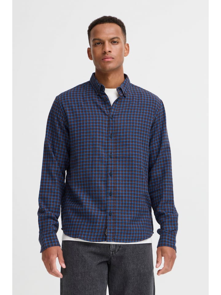 BLEND Фланелевая рубашка BHAtze синего цвета
BLEND Фланелевая рубашка BHAtze синего цвета