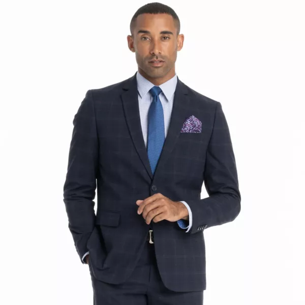 Мужской приталенный пиджак Broadway в классическом крое Nick Graham, цвет navy plaid
Мужской приталенный пиджак Broadway в классическом крое Nick Graham, цвет navy plaid