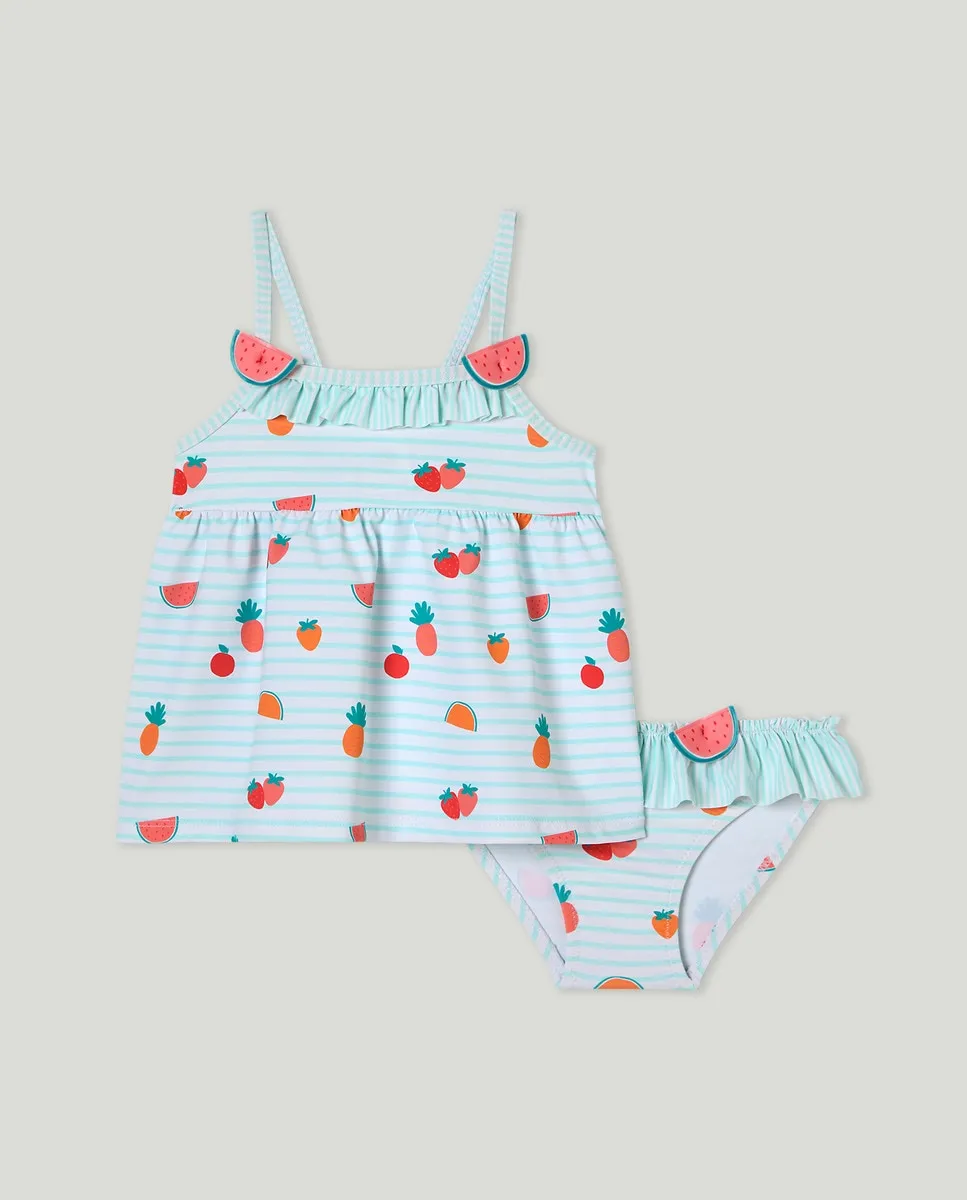 Индивидуальный набор для девочки с фруктовым принтом Baby El Corte Inglés, зеленый
Индивидуальный набор для девочки с фруктовым принтом Baby El Corte Inglés, зеленый