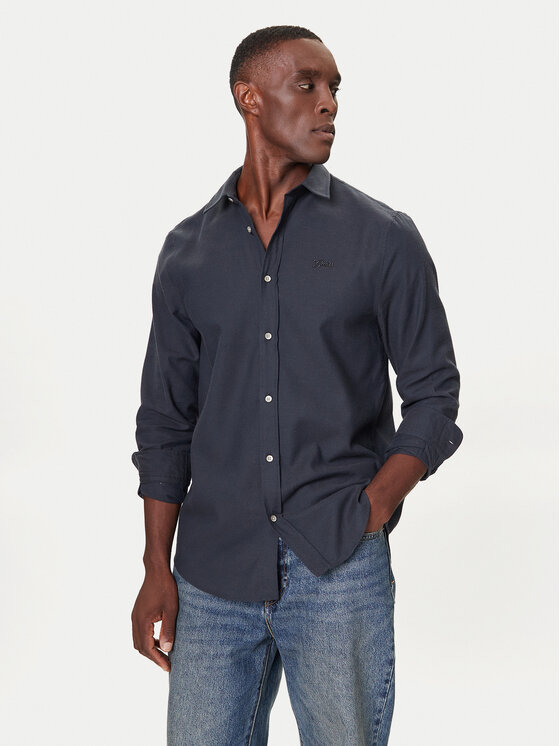 Рубашка regular fit M5BH26 W1961 Guess, синий
Рубашка regular fit M5BH26 W1961 Guess, синий